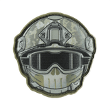 M-Tac Patch Emoji #20 PVC med 3D-effekt, moralepatch med velcro, perfekt til tøj, taske eller udstyr, 6.5 x 6.5 cm