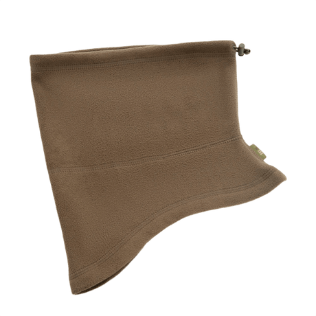 M-Tac Fleece Neck Gaiter (Tok Tube) i brun fleece, multifunktionelt til koldt vejr, ideel til vinterbrug og udendørs aktiviteter.