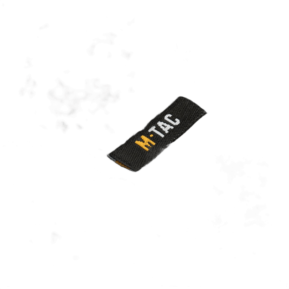 Sort M-Tac Fleece Tactical Watch Cap Beanie m. Patch Panel til taktisk og udendørs brug, med lavprofildesign og patchpanel.