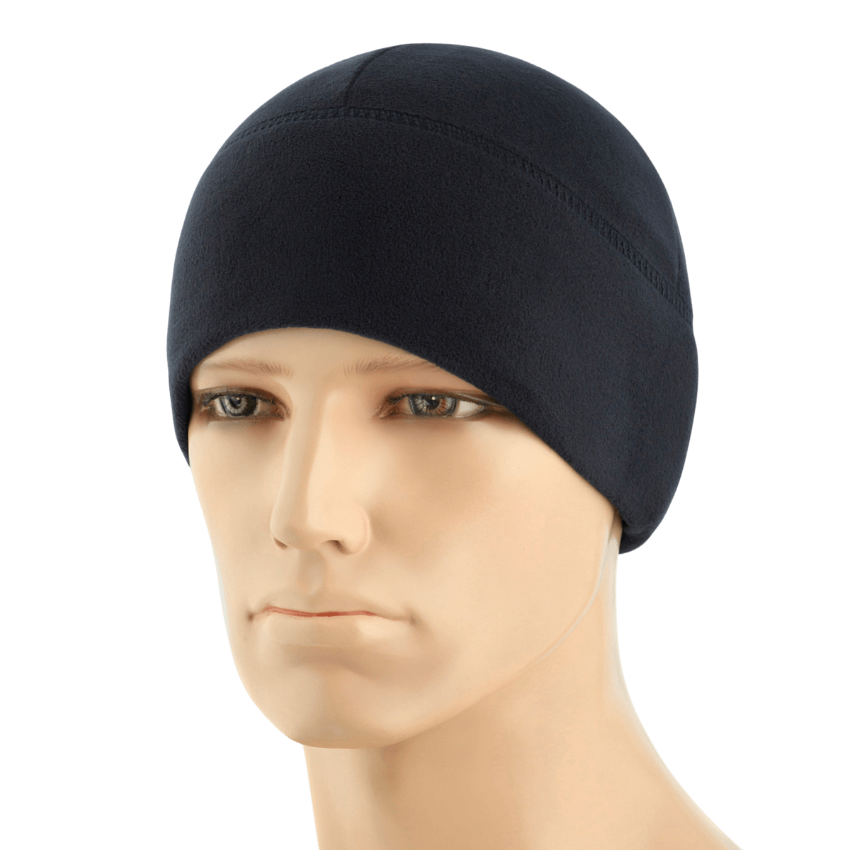 M-Tac Fleece Watch Cap Light Polartec Gen II hue i sort Polartec Micro Series fleece, ideel til udendørs aktiviteter og vinterbrug.