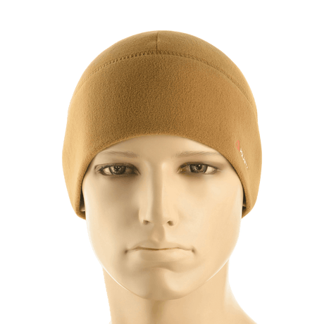 M-Tac Fleece Watch Cap Light Polartec i brun, vinterhue i Micro Series fleece, holdbar og varm, perfekt til vinterbrug.