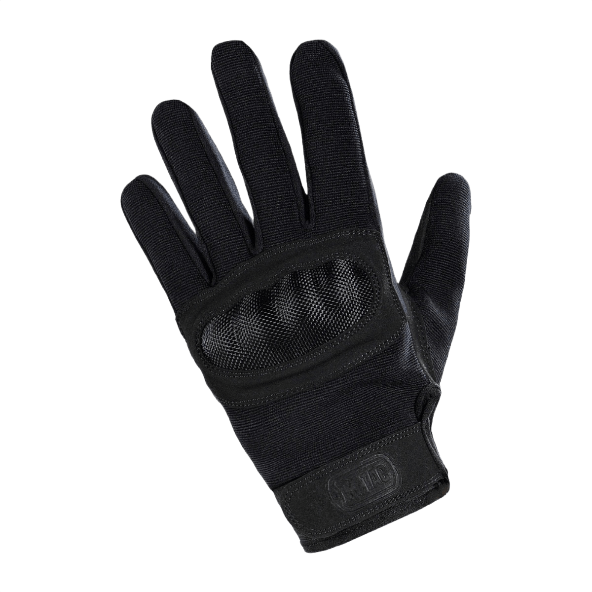 M-Tac Handsker Assault Tactical Mk.3 med forstærket håndflade og velcro til sikker pasform, ideel til våbenhåndtering.