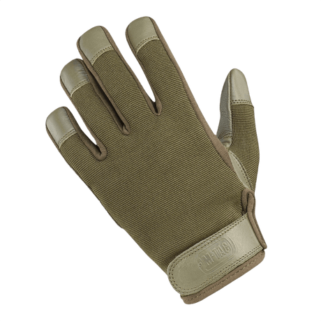 M-Tac Handsker Police i syntetiske materialer og læder med polstrede zoner og justerbar velcro til optimal bevægelsesfrihed.