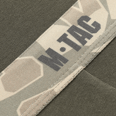 Nærbillede af M-Tac Herre Boxer 93/7 med camouflage mønster og bred elastik for komfort.