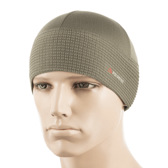 M-Tac Hjelm Watch Cap Polartec i grøn, let og varm hue, ideel til koldt vejr, passer under hjelm, lavet af Polartec® fleece.