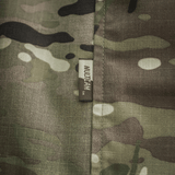 Nærbillede af M-Tac Jakke Sturm Gen.II NYCO Extreme i Multicam med NIR-teknologi, optimal til alle terræner og lysforhold.