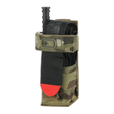 M-Tac kompakt tourniquet-lomme Gen.3 til hurtig førstehjælp med camouflage design, designet til hæmostatisk tourniquet opbevaring.