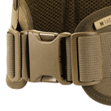 M-Tac Krigsbælte Laser Cut i slidstærkt Cordura 500D, essentiel udstyr til moderne soldat, robust og modstandsdygtig spændelukning.
