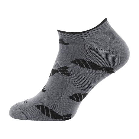 M-Tac Let Sommersokker Morter Bomber kort grå sok til mænd, ideel til sport og udendørs aktiviteter, ergonomisk og åndbart design.