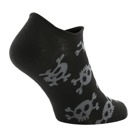 M-Tac Let Sommersokker Pirate Skull i sort med ergonomisk pasform til løb og udendørs aktiviteter i varmt vejr, piratmotiv