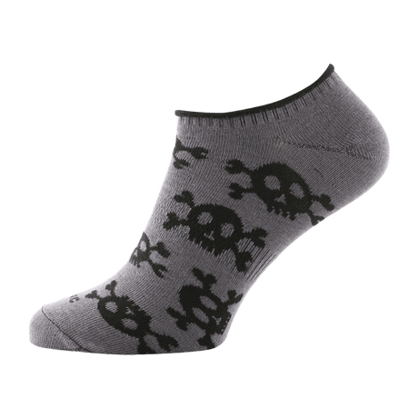 M-Tac Let Sommersokker Pirate Skull med ergonomisk pasform og åndbart design, perfekt til løb og udendørs aktiviteter i varmt vejr.