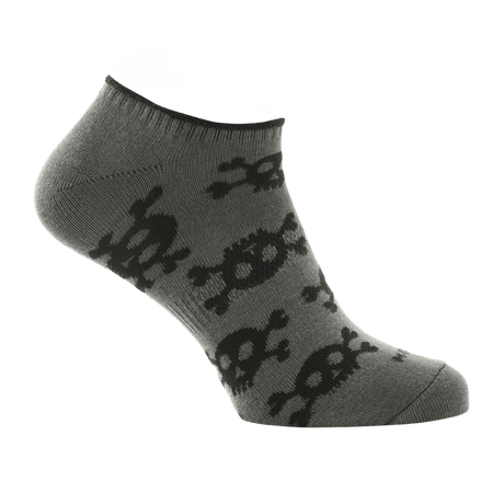 M-Tac Let Sommersokker Pirate Skull til løb og udendørs aktiviteter i varmt vejr, ergonomisk design med piratdødningehoveder.