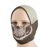 M-Tac Let Tubehalstørklæde Reaper Skull multifunktionelt hurtigtørrende design til cykling og motorsport.