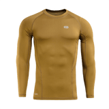 M-Tac Level I Polartec Thermal Shirt i brun, ideel baselayer af Power Dry® materiale fra Polartec® til vinterbrug.