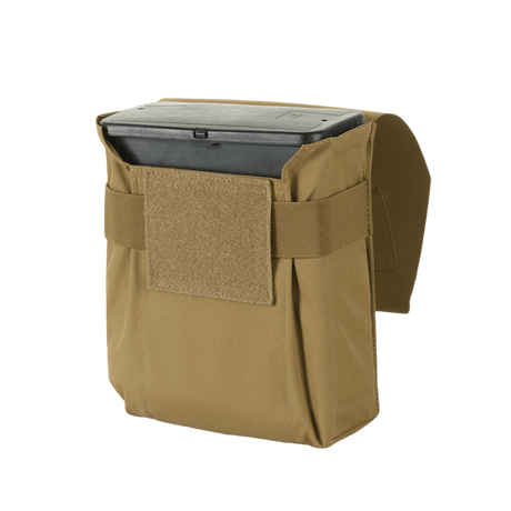 M-Tac Pouch til M249 Cartridge Box Closed i holdbart Cordura 500D, velegnet til transport og sikring af 200 patroner under kampoperationer.