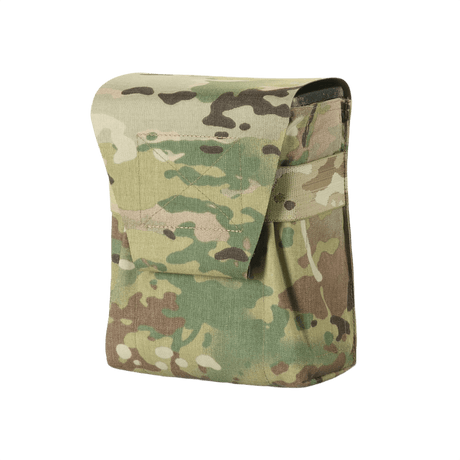 M-Tac Pouch til M249 Cartridge Box Closed i holdbart Cordura 500D materiale med velcroflap i kamuflage design til 200 patroner.