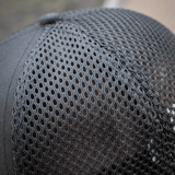 Nærbillede af mesh panel på M-Tac Mesh Flex Ripstop Baseball Cap, viser ventilationsdesignet for optimal komfort udendørs.