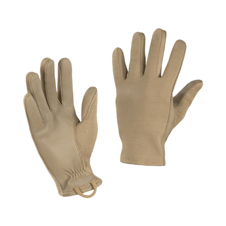 M-Tac Nomex Sport Leather Handsker med brandbeskyttelse og komfort, lavet af Nomex® og ægte læder. Ideel til sikkerhed og funktionalitet.