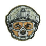 M-Tac Patch Emoji #11 med 3D-effekt og Velcro, sjov og taktisk morale patch, perfekt til tøj og udstyr.