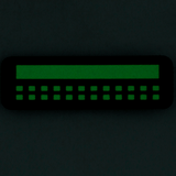 M-Tac Patch Flag 25x80 Mini Squares lavet af Cordura 500D, perfekt til taktisk udstyr, tøj eller tasker, monteres med velcro.