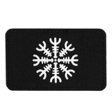 M-Tac Patch Helm of Horror Vandret Laser Cut lavet af holdbar Cordura 500D med ægishjálmur design og Velcro fastgørelse. Størrelse: 80x50 mm.