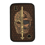 M-Tac Patch Til Valhall Ace Jacquard morale patch inspireret af norske soldaters ritualer, tekstil Jacquard, sort velcro, 108x68 mm