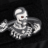 M-Tac Patch You Only Die Once 3D PVC på sort baggrund