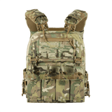 M-Tac Plate Carrier Cuirass FAST XL QRS beskyttelsesvest i slidstærk Cordura 500D med 3D mesh for komfort og luftcirkulation.