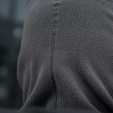 M-Tac Polartec Lang Tubehalstørklæde i grå fleece til beskyttelse af ansigt og hals mod vind og vejr