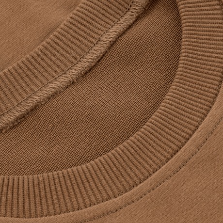 Nærbillede af krave på M-Tac Raglan T-Shirt UA Side, i behageligt bomuld og elastan stof med robust syning. Perfekt til hverdagsbrug.