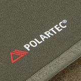 Polartec stofdetalje på M-Tac Shadow Polartec Fleece Sweatshirt, slidstærkt og holdbart materiale for optimal varme.