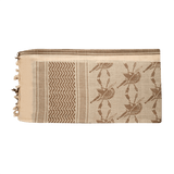 M-Tac Shemagh Tørklæde Spartan i 100% bomuld, beskytter mod sol, sand og vind. Taktisk design med Spartan-mønster. Størrelse 110 x 110 cm.