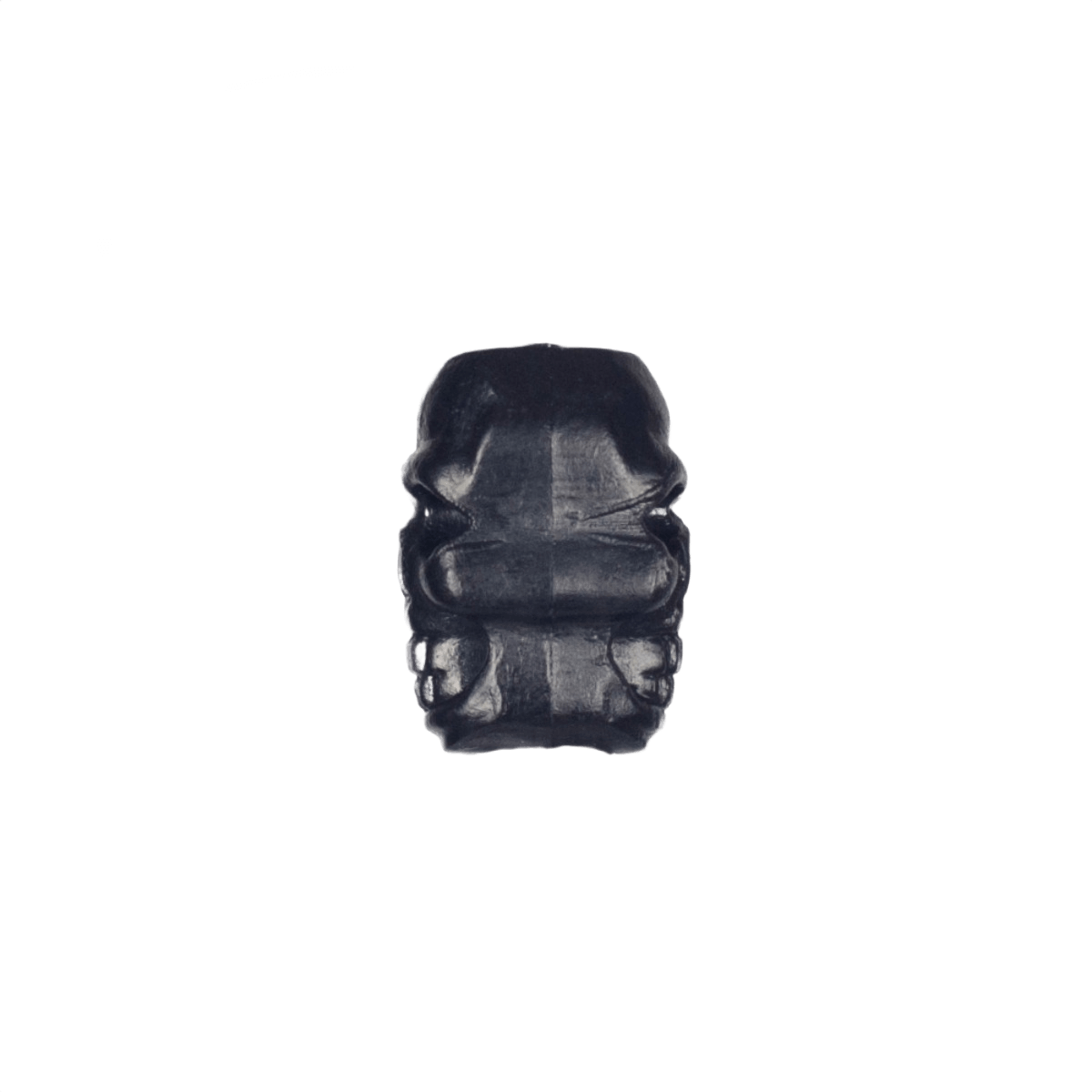 M‑Tac Skull Stopper Perle til paracord-projekter, plast, huldiameter 6 mm, dekorativ tilbehør til nøgleringe og armbånd.