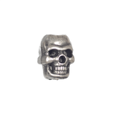 M‑Tac Skull Stopper Perle i plast ideel til paracord-projekter som nøgleringe, bælter eller armbånd, huldiameter på 6 mm, mål 17 x 12 mm.