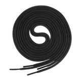 M-Tac Snørebånd med vandafvisende imprægnering (Italien), sorte snørebånd i spiralform, designet til holdbarhed under alle forhold.