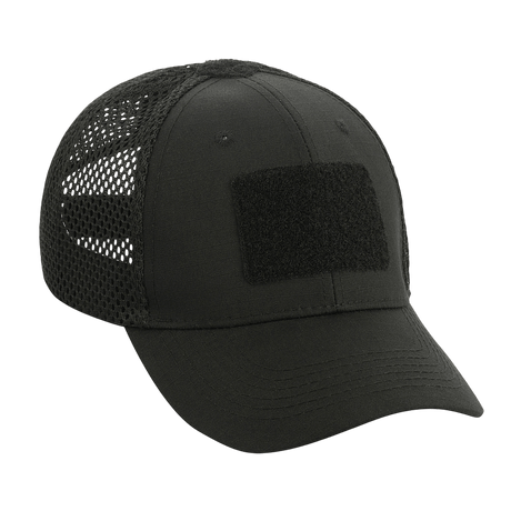M-Tac Mesh Flex Ripstop Baseball Cap med Velcro, åndbar kasket, taktik og sommerklare mesh-paneler, justerbar pasform.
