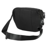 M-Tac Sphaera Hex Hardsling Bag Large Elite i sort med justerbar rem og robust lynlåslukning vist fra siden.