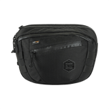 M-Tac Sphaera Hex Hardsling Bag Large Elite i sort med lynlås og logo foran. Praktisk og stilren taske til alle behov.