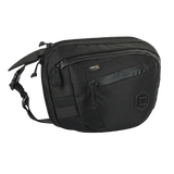 M-Tac Sphaera Hex Hardsling Bag Large Elite i sort stof med lommer og justerbar rem. Perfekt til daglig brug og opbevaring.