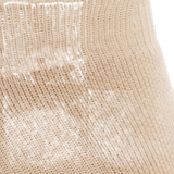 M-Tac Sportsokker i beige nylon og elastan, designet til optimal komfort og ventilation under løb og sportsaktiviteter i varmt vejr.