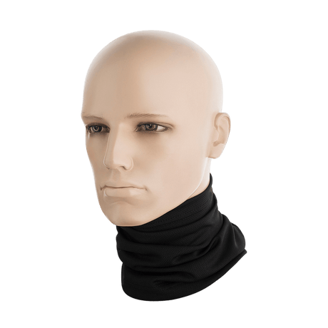 M-Tac Sweating Ninja-Balaclava på mannequin, beskytter mod støv og sved, ideel til udendørs aktiviteter, lavet af 100% polyester.