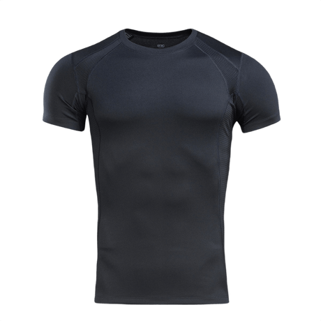 M-Tac T-Shirt Sweat-Wicking Athletic Gen.II i sort polyester, ideel til træning og hverdagsbrug med svedtransporterende teknologi.