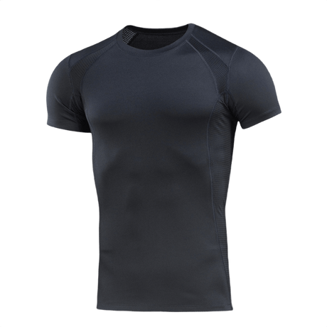 Sort M-Tac T-Shirt Sweat-Wicking Athletic Gen.II med anatomisk pasform og svedtransporterende egenskaber, ideel til træning og løb.