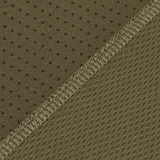 Detaljeret nærbillede af M-Tac T-Shirt Sweat-Wicking Athletic Gen.II med svedtransporterende polyesterstof og flade sømme.