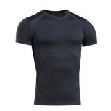 M-Tac T-Shirt Sweat-Wicking Athletic Gen.II i sort, designet til træning og hverdagsbrug, lavet af 100% svedtransporterende polyester.