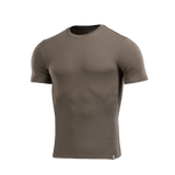 M-Tac T-shirt 93/7 i brun nuancer, fremstillet af 93% bomuld og 7% elastan, designet til komfort og holdbarhed, velegnet til aktiv brug.