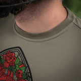 M-Tac T-Shirt Motanka med ukrainsk Motanka-dukke tryk i traditionelt design