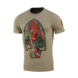 M-Tac T-Shirt Motanka med print af Motanka-dukke i traditionelt ukrainsk outfit og teksten 'M-TAC. Terra Cosaccorum'. Moderne og kulturel.