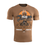 M-Tac T-Shirt Odin med print af Odin, ravnene Hugin og Munin, og teksten 'Valhalla Calling'. Moderne nordisk mytologi design.