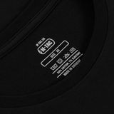 M-Tac T-Shirt Phoenix label viser størrelse XS, lavet af 93% bomuld og 7% elastan, fremstillet i Ukraine.